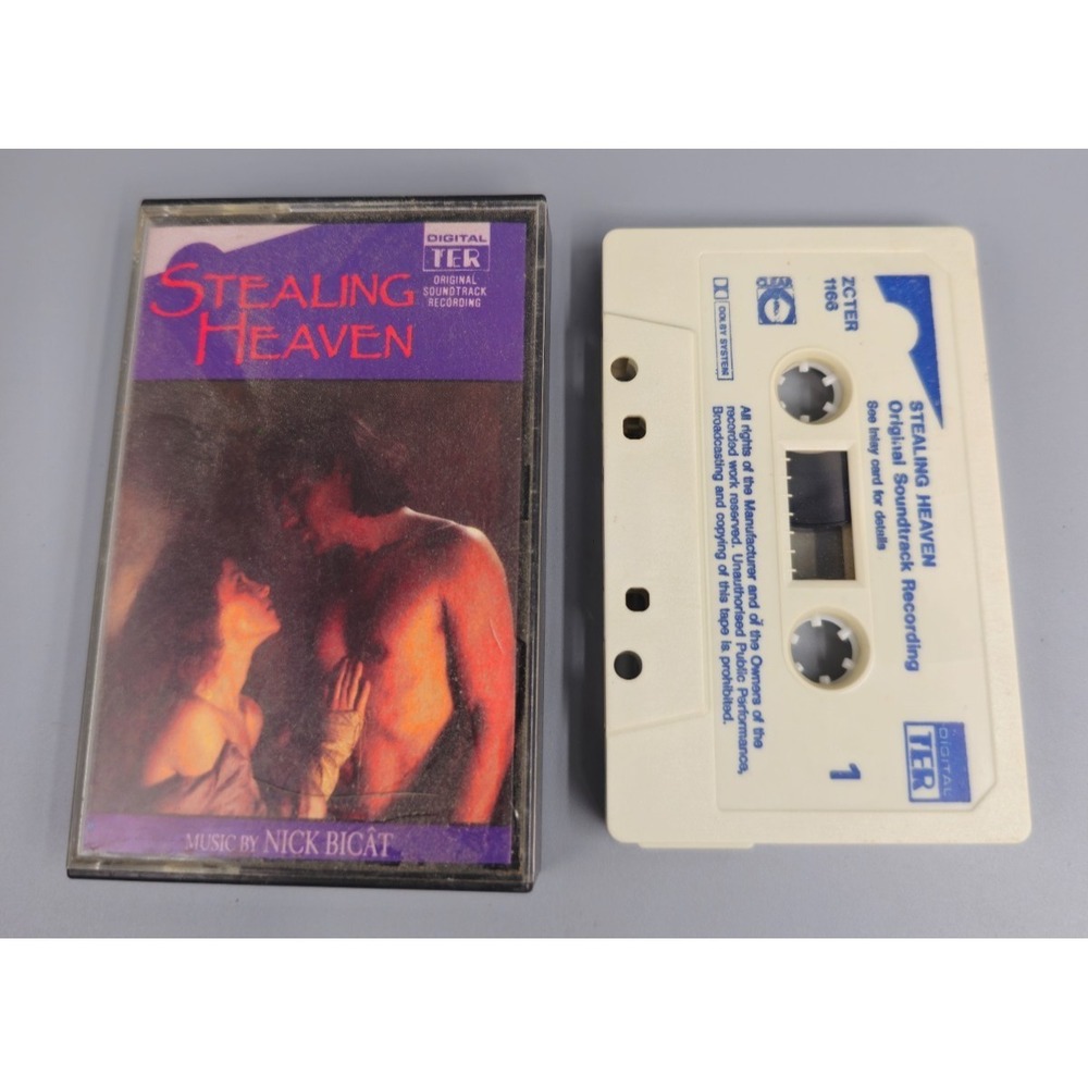 Stealing Heaven - Nick Bicat Cassette Soundtrack Score UK 1989